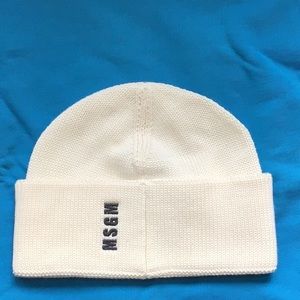 MSGM TURBO BEANIE HAT.